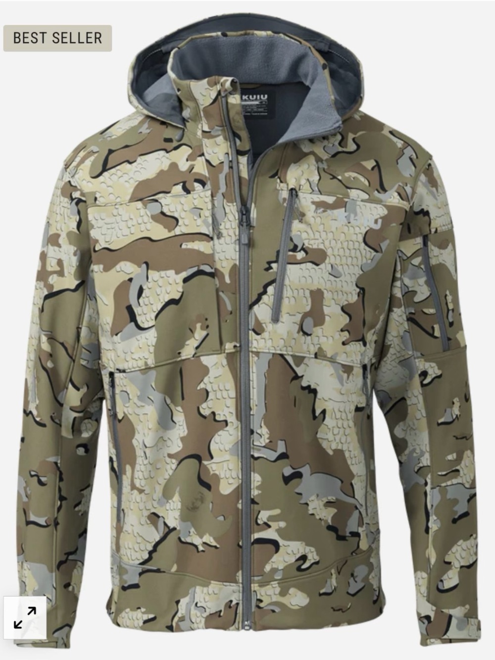 KUIU Guide Hooded Jacket VALO camo - Picture 1 of 16